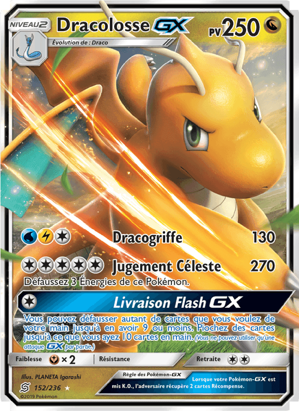 Dracolosse GX, carte 152 de Harmonie des Esprits
