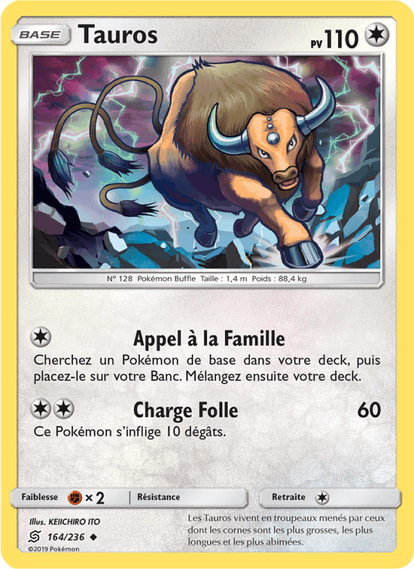Tauros, card 164 from Harmonie des Esprits