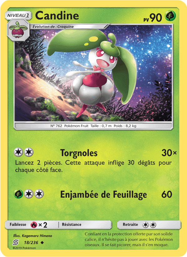 Candine, carte 18 de Harmonie des Esprits