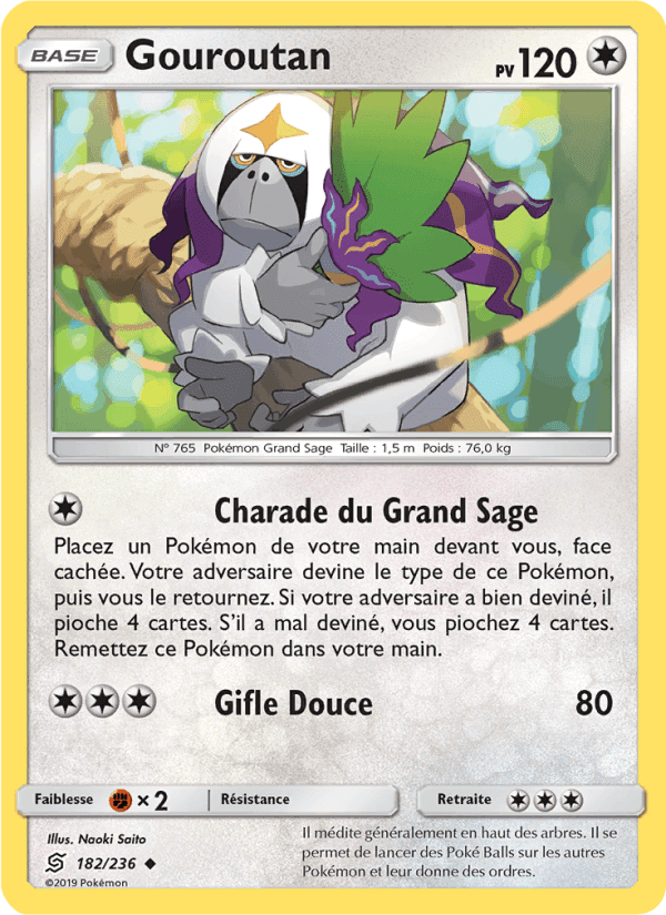 Gouroutan, card 182 from Harmonie des Esprits