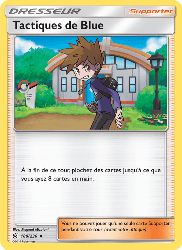 Tactiques de Blue, card 188 from Harmonie des Esprits