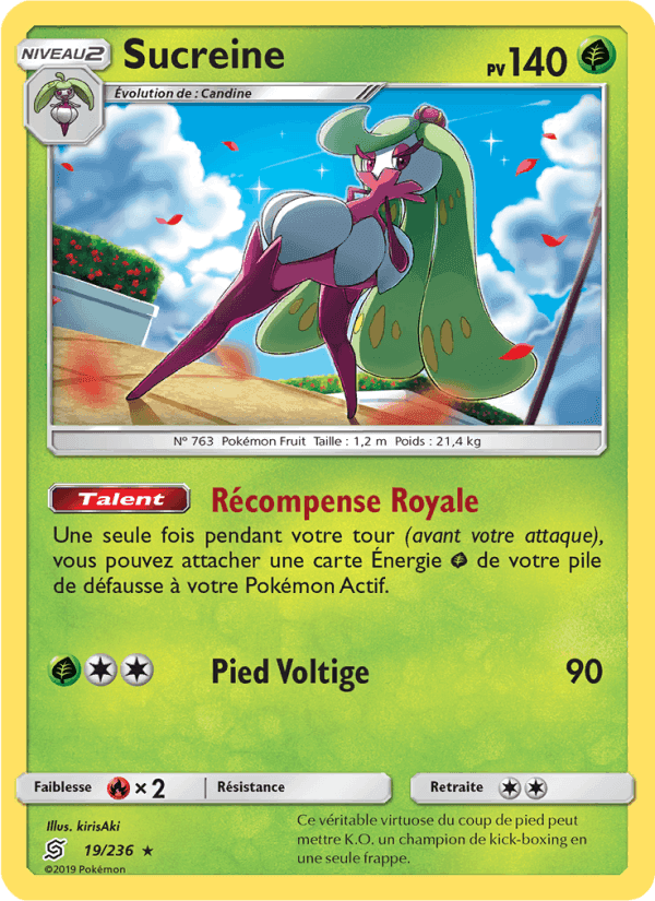 Sucreine, card 19 from Harmonie des Esprits