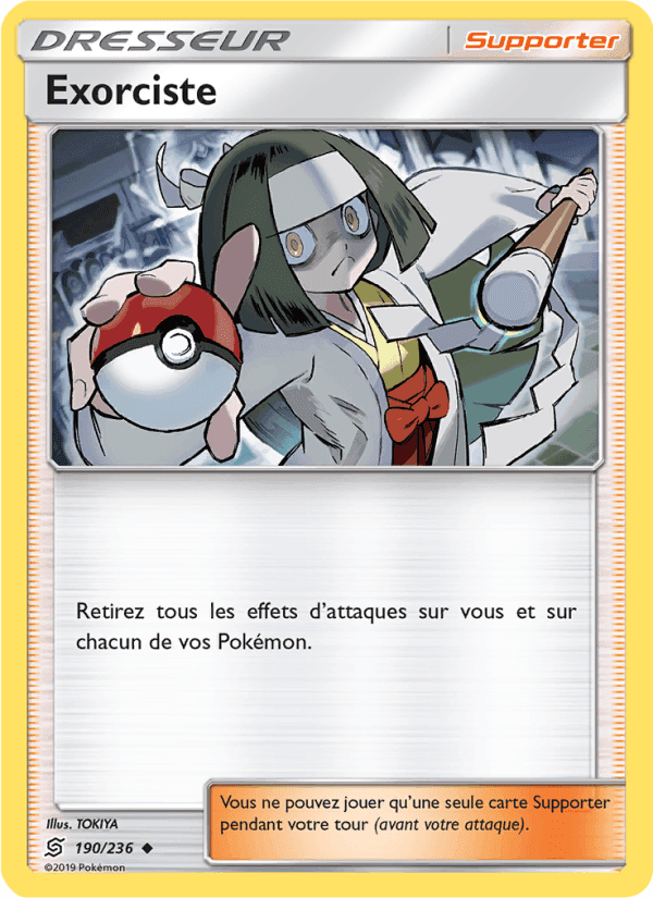 Exorciste, card 190 from Harmonie des Esprits