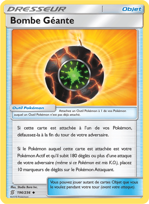 Bombe Géante, card 196 from Harmonie des Esprits