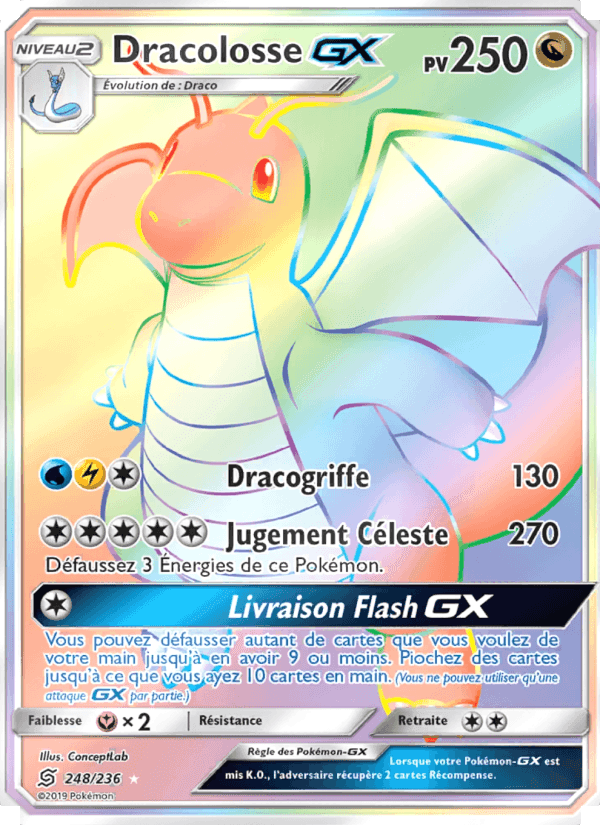 Dracolosse GX, carte 248 de Harmonie des Esprits