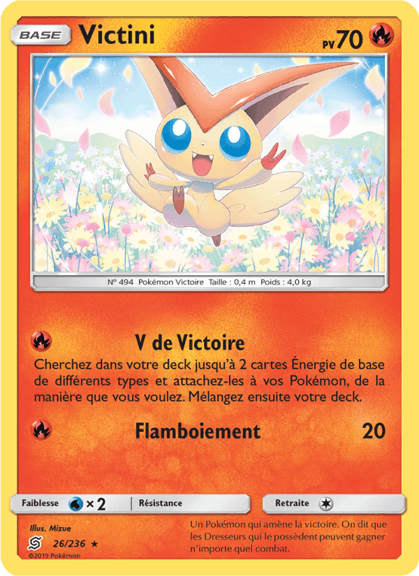 Harmonie des Esprits の 26 番、Victini