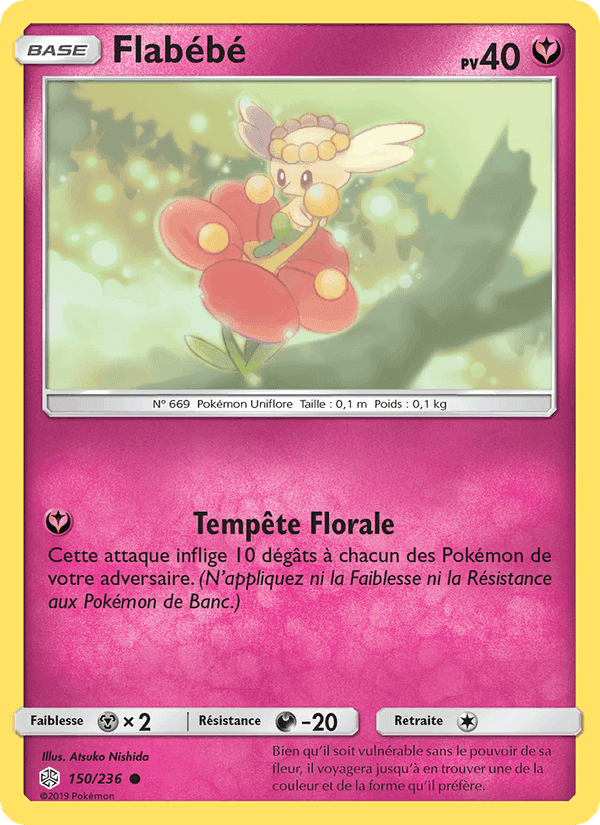 Flabébé, carte 150 de Éclipse Cosmique