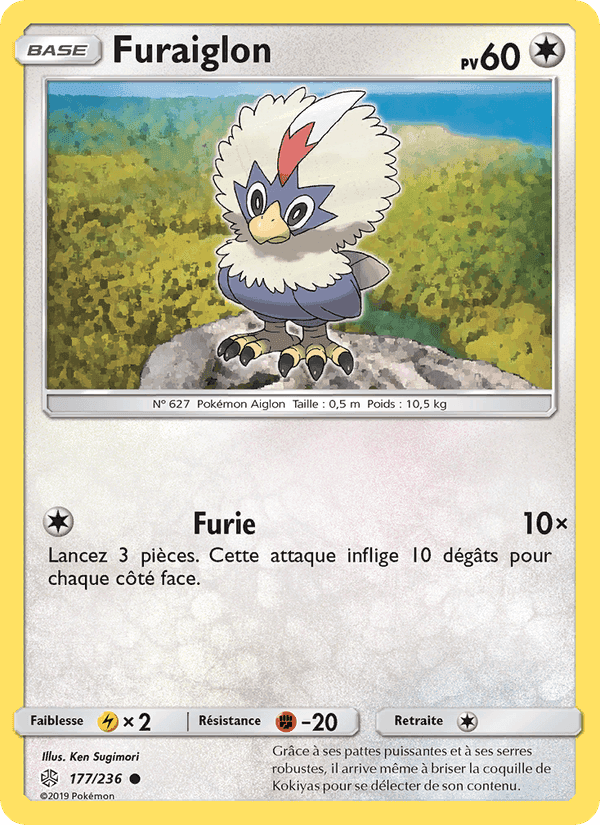 Furaiglon, card 177 from Éclipse Cosmique