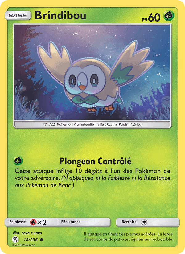 Brindibou, carte 18 de Éclipse Cosmique