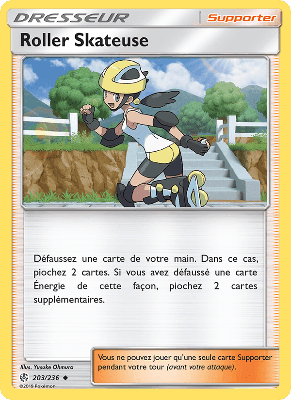 Roller Skateuse, carte 203 de Éclipse Cosmique