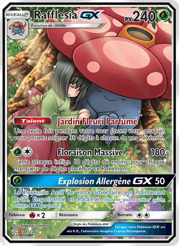 Rafflesia GX, carte 211 de Éclipse Cosmique
