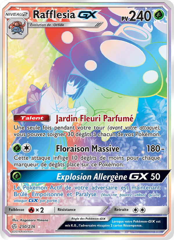 Rafflesia GX, carte 250 de Éclipse Cosmique