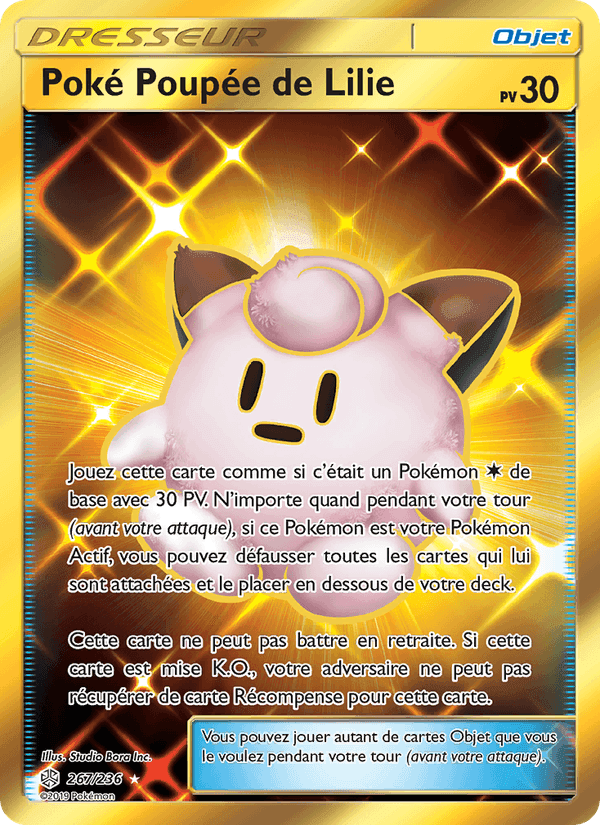 Poké Poupée de Lilie, carta 267 di Éclipse Cosmique