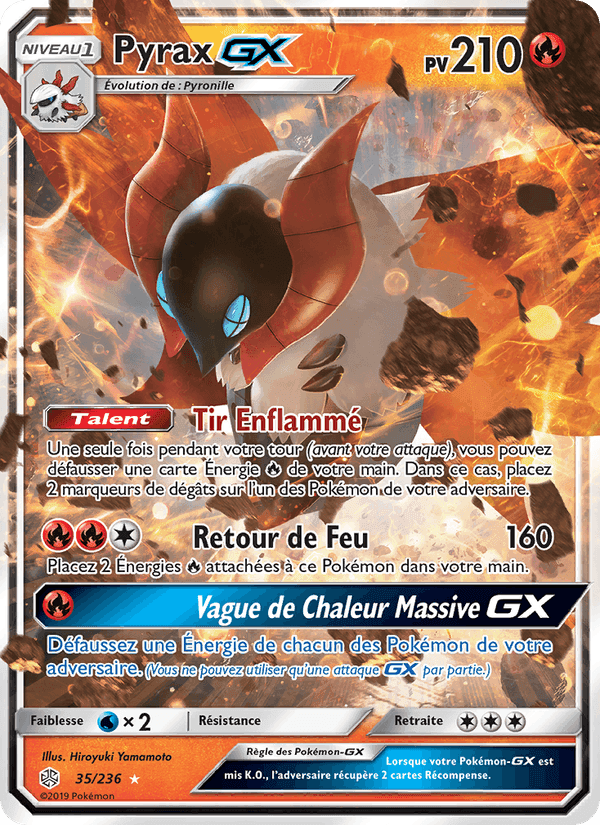 Éclipse Cosmique の 35 番、Pyrax GX