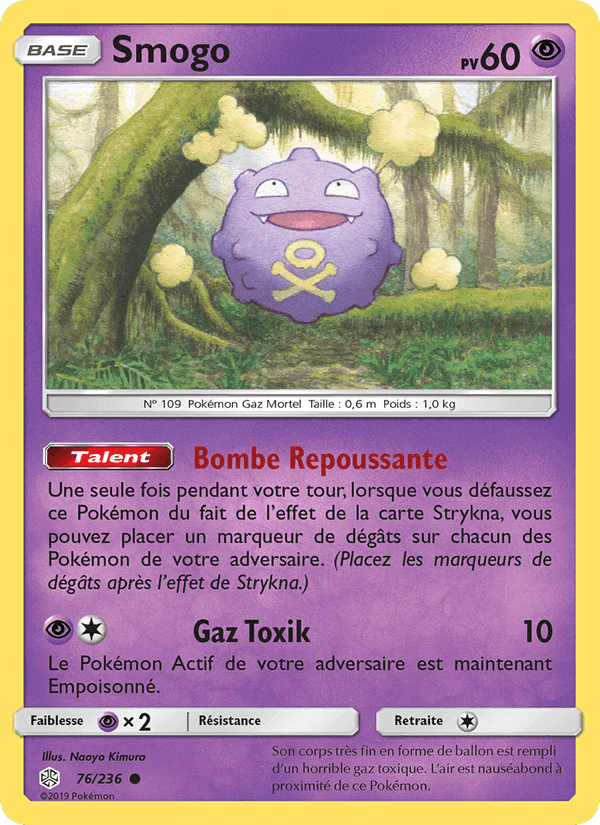 Smogo, card 76 from Éclipse Cosmique
