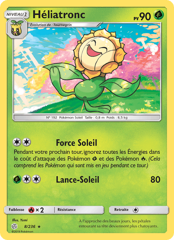 Héliatronc, card 8 from Éclipse Cosmique