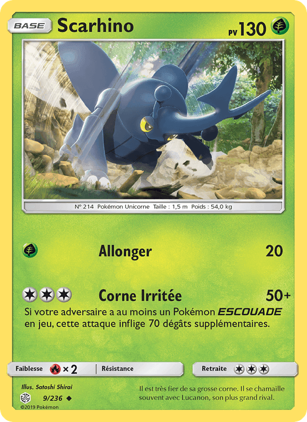 Scarhino, carte 9 de Éclipse Cosmique
