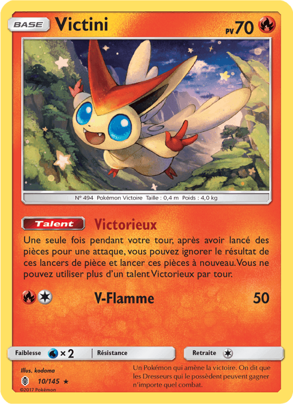 Victini, carta 10 de Gardiens Ascendants