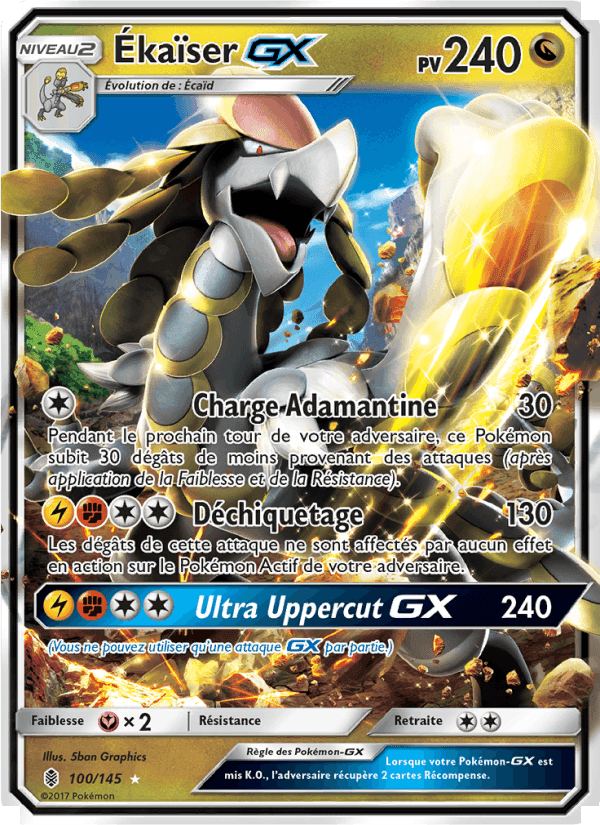 Ékaïser GX, carte 100 de Gardiens Ascendants