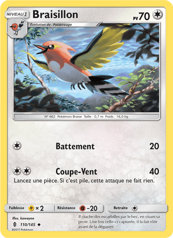 Braisillon, card 110 from Gardiens Ascendants