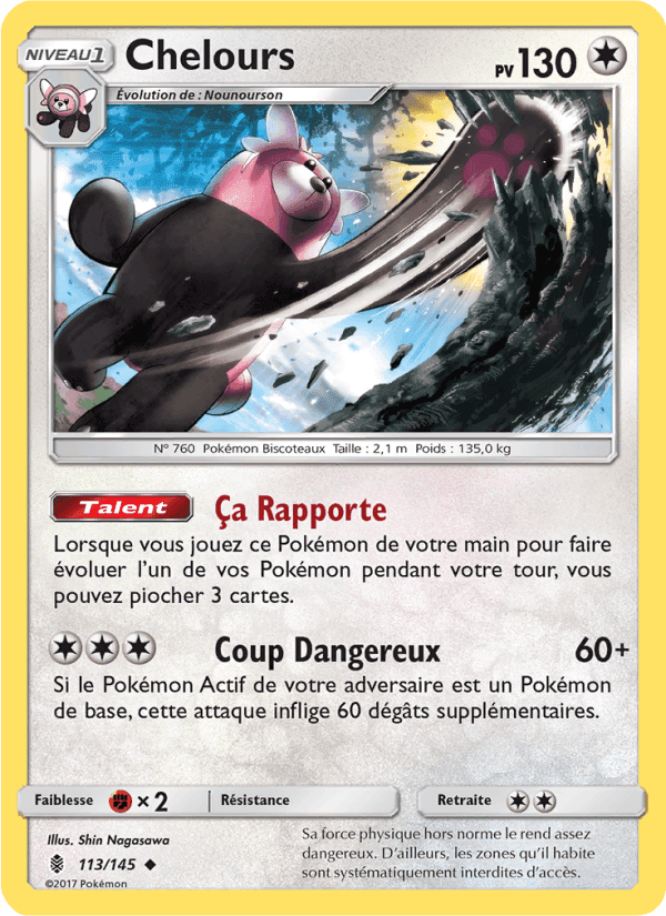 Chelours, carte 113 de Gardiens Ascendants