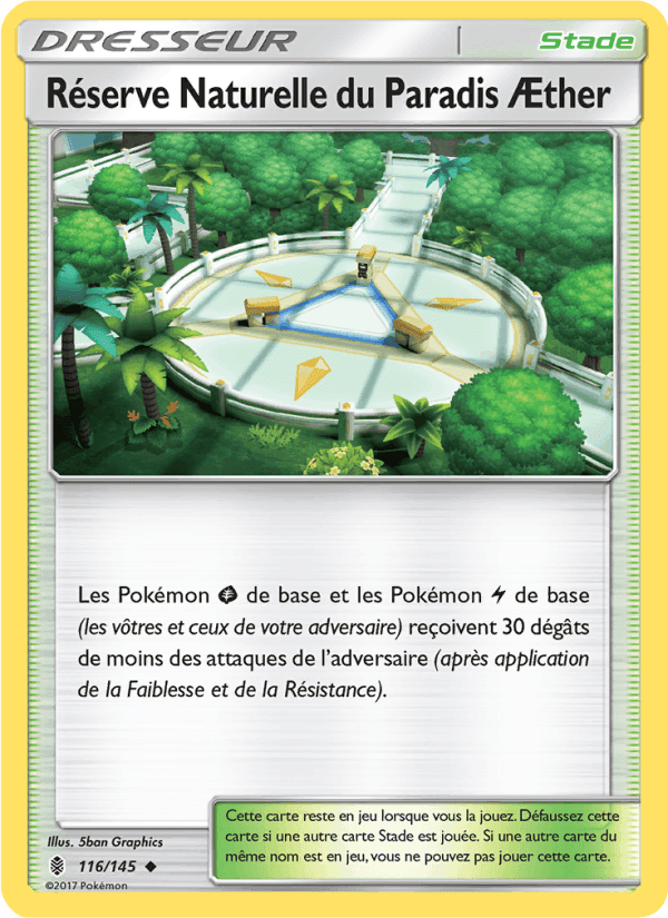 Réserve Naturelle du Paradis Æther, carte 116 de Gardiens Ascendants