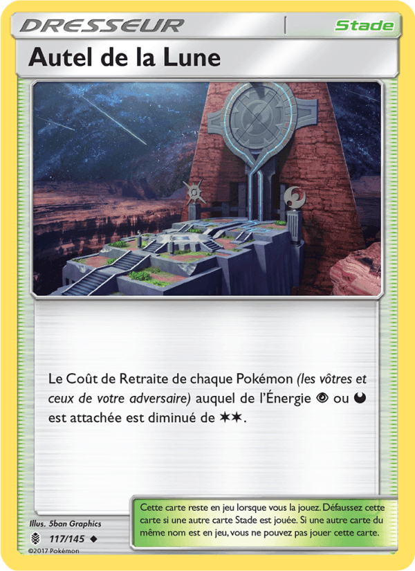 Autel de la Lune, card 117 from Gardiens Ascendants