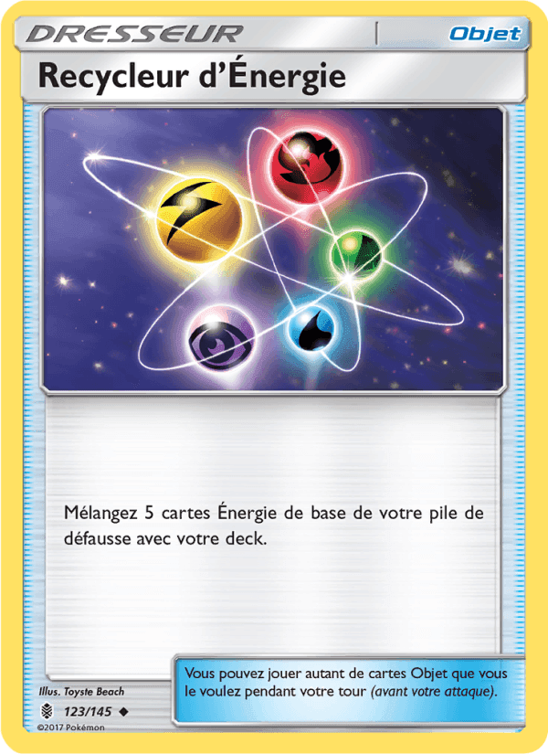 Recycleur d’Énergie, card 123 from Gardiens Ascendants