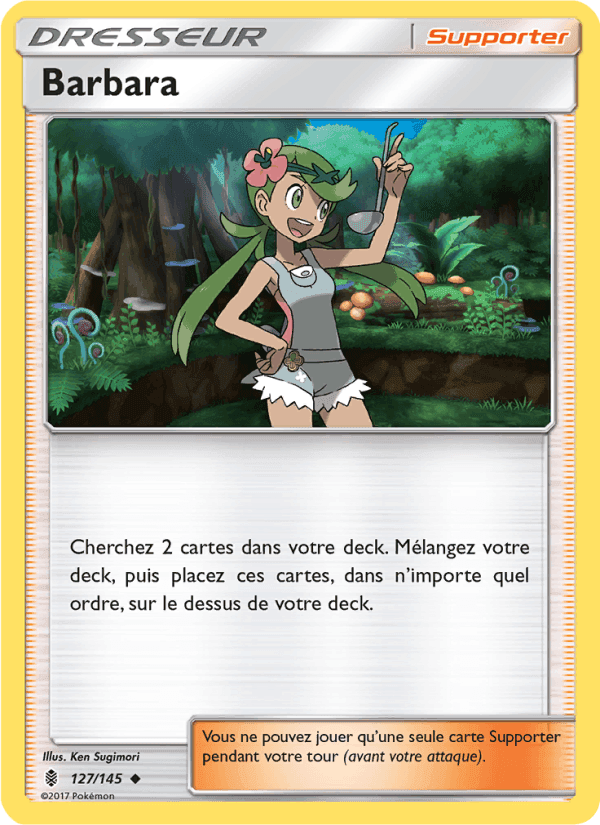 Barbara, card 127 from Gardiens Ascendants