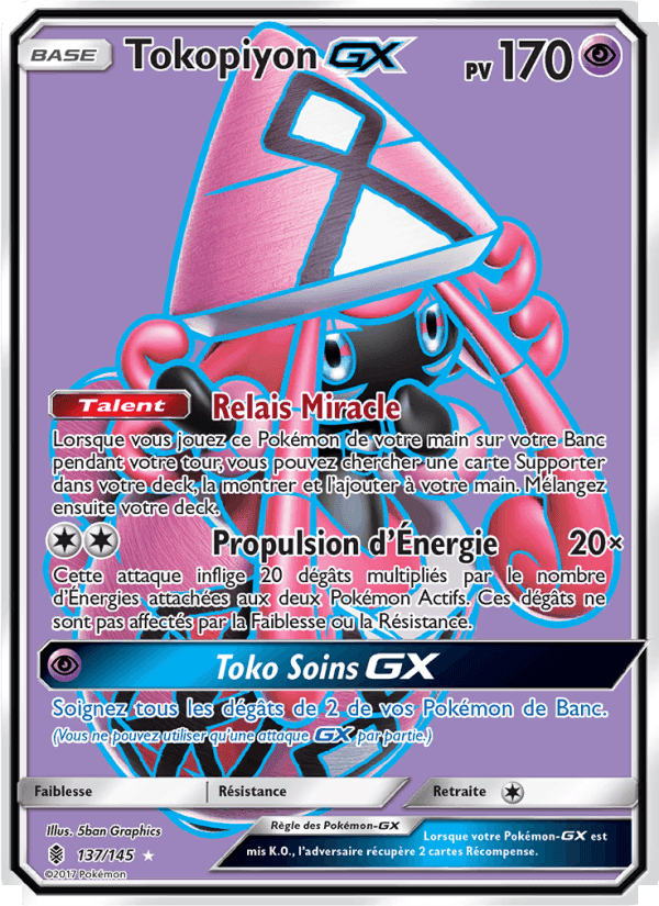 Tokopiyon GX, card 137 from Gardiens Ascendants