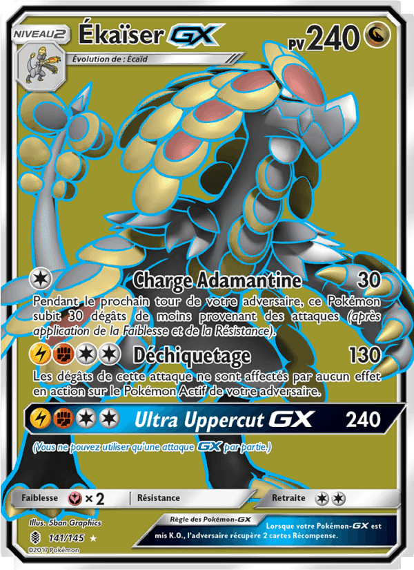 Ékaïser GX, carte 141 de Gardiens Ascendants