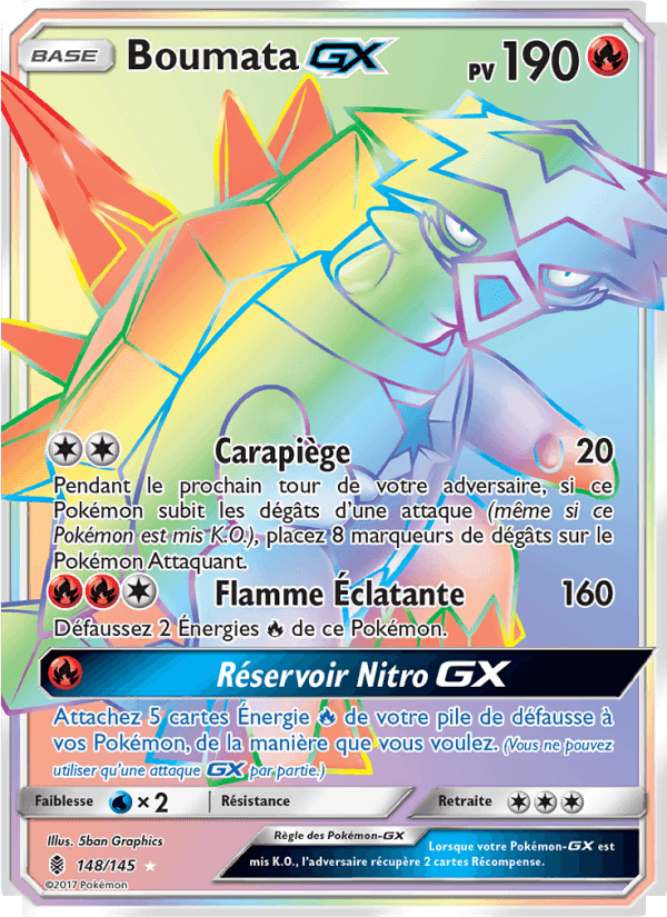Boumata GX, carte 148 de Gardiens Ascendants