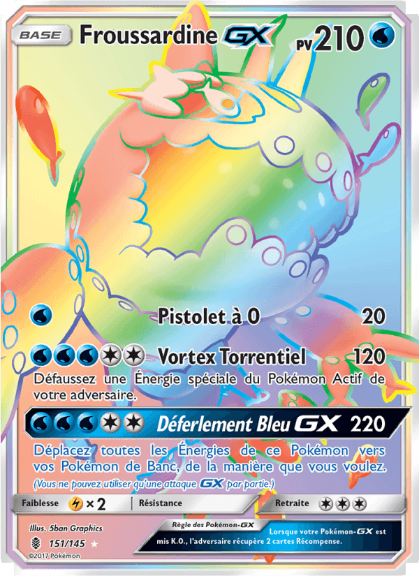 Froussardine GX, carte 151 de Gardiens Ascendants