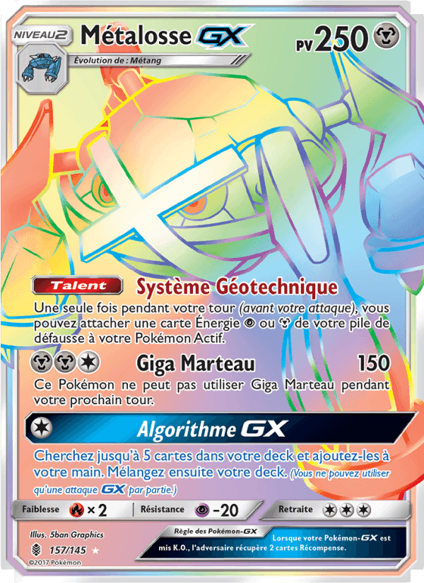 Métalosse GX, carte 157 de Gardiens Ascendants