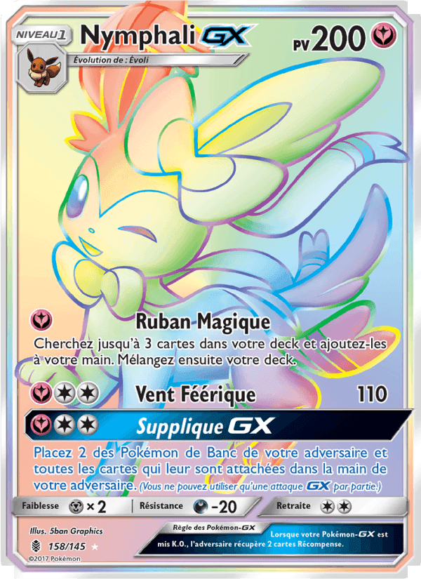 Nymphali GX, carte 158 de Gardiens Ascendants