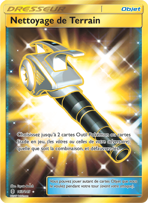 Nettoyage de Terrain, carte 163 de Gardiens Ascendants