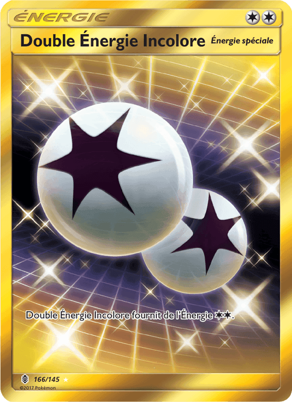 Double Énergie Incolore, carta 166 de Gardiens Ascendants