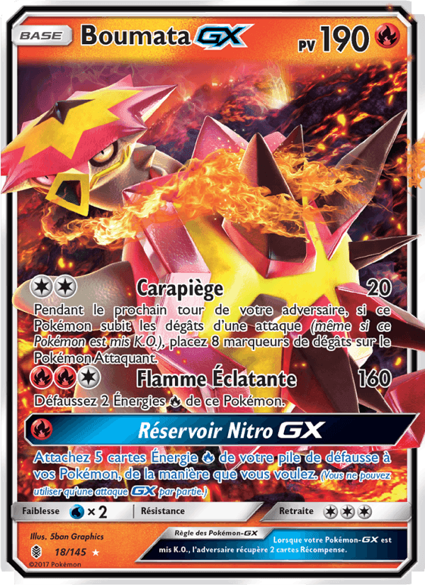 Boumata GX, carta 18 de Gardiens Ascendants