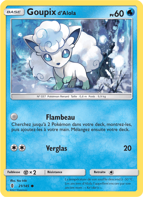 Goupix d’Alola, carte 21 de Gardiens Ascendants