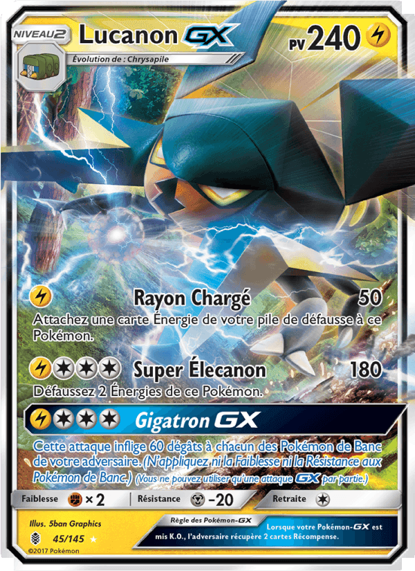 Lucanon GX, carta 45 di Gardiens Ascendants