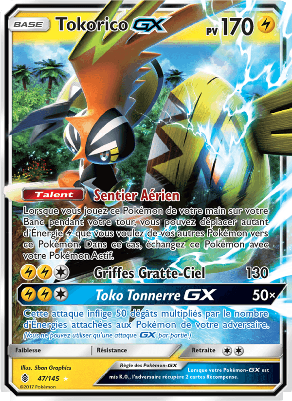 Tokorico GX, carte 47 de Gardiens Ascendants