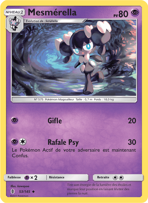 Mesmérella, card 53 from Gardiens Ascendants