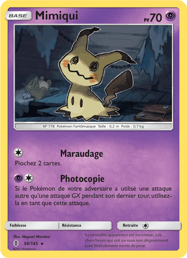 Mimiqui, carta 58 de Gardiens Ascendants