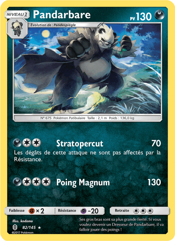 Pandarbare, card 82 from Gardiens Ascendants