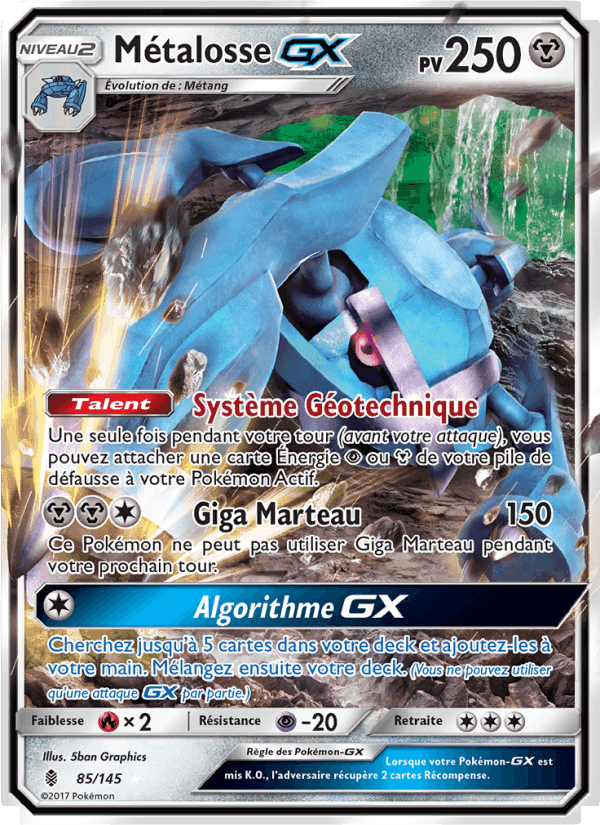 Métalosse GX, carte 85 de Gardiens Ascendants