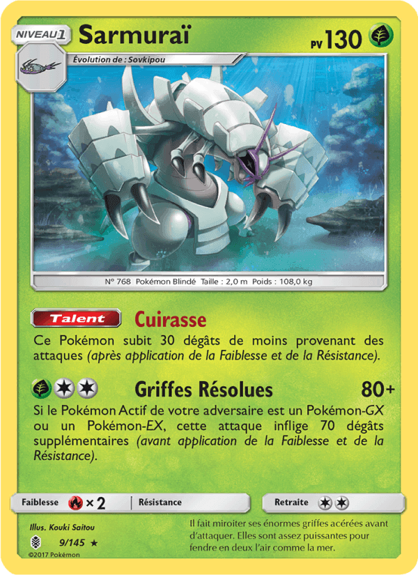Sarmuraï, carta 9 de Gardiens Ascendants