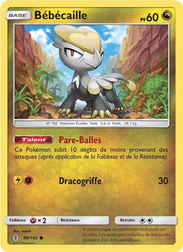 Bébécaille, carte 98 de Gardiens Ascendants