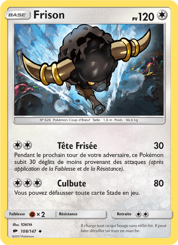 Frison, card 108 from Ombres Ardentes