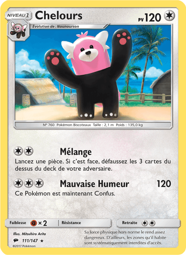 Chelours, card 111 from Ombres Ardentes