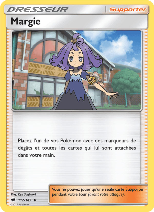 Margie, card 112 from Ombres Ardentes